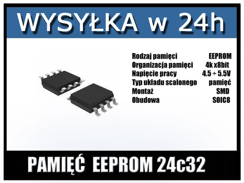Eeprom 24C64 - SMD 2