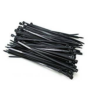 Opaski zaciskowe 2.5mm/10cm czarne - 100szt. 3