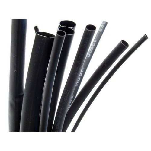 Rurka Rurki koszulki TERMOKURCZLIWE 5,0mm 1m 1szt kolor czarny 3