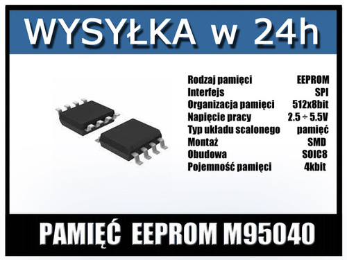 Eeprom 95040 - SMD 2
