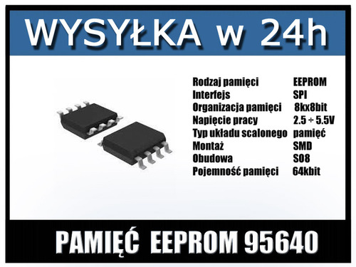 Eeprom 95640 - SMD 2