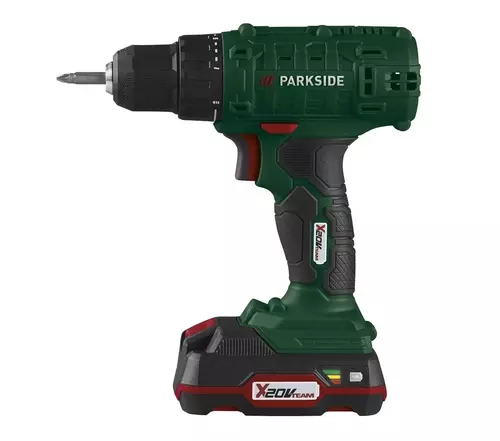 PARKSIDE  Akumulatorowa wiertarko-wkrętarka 20 V, PBSA 20, (z akumulatorem i ładowarką) 2
