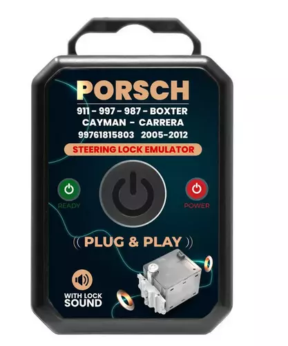 Symulator emulatora blokady kierownicy Porsche 911, 997, 987 Boxster, Cayman, Carrera 2005-2012  2
