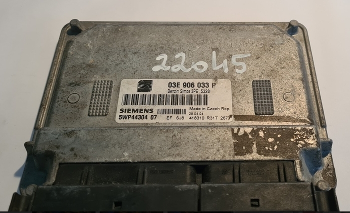 Komputer SEAT 03E906033P BEZ IMMO OFF CZYSTY! 1