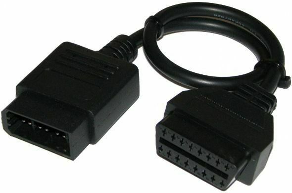 Adapter z gniazda OBD2 na wtyk Nissan 14 pinowy  1
