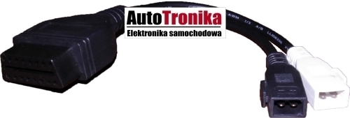 Kabel przejściówka VW z OBD2 na OBD1 2+2 1