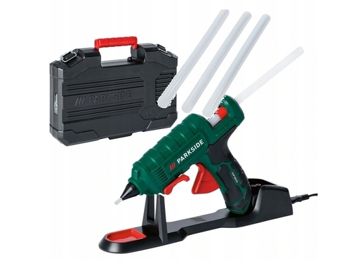 PARKSIDE pistolet do klejenia na gorąco z walizką