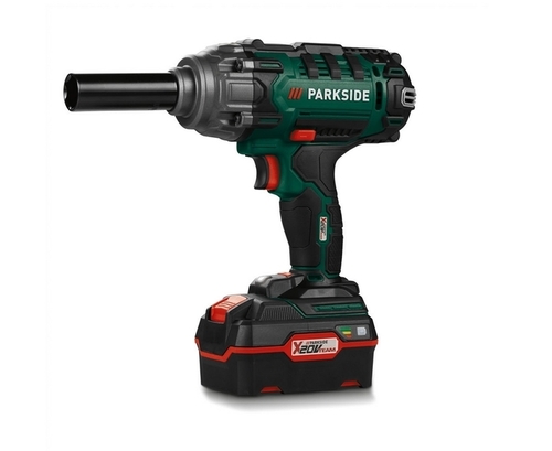 PARKSIDE Klucz udarowy akumulatorowy 20 V 400 Nm (z akumulatorem 4Ah i ładowarką 1