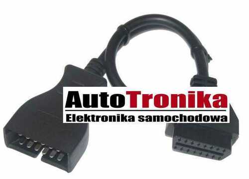 Adapter z gniazda OBD2 na wtyk Daewoo 12 pinowy 1