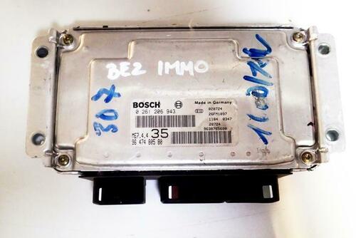 Komputer PEUGEOT 307 1.6 16V 0261206943 BEZ IMMO 1
