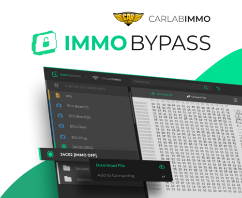 ImmoBypass - IMMO OFF, - ON-LINE 1 ROK (Nowy klient)