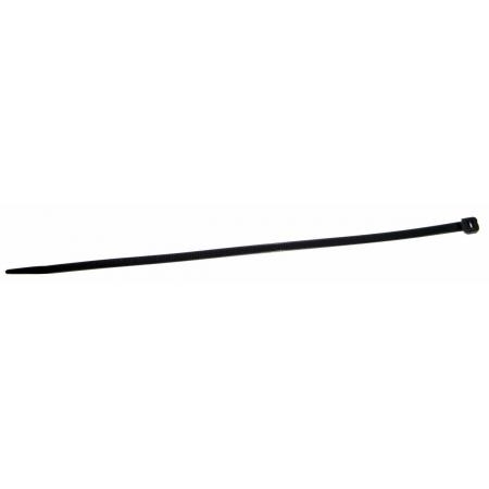 Opaski zaciskowe 9mm/122cm czarne - 10szt.